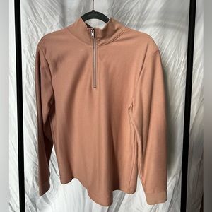 Topman 3/4 zip sweatshirt size small